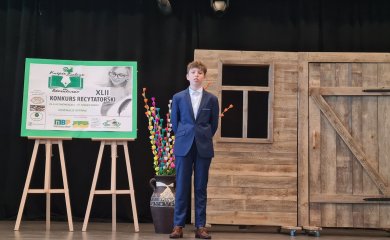 Rok 2025 &raquo; ELIMINACJE GMINNE XLII KONKURSU RECYTATORSKIEGO „KURPIE ZIELONE W LITERATURZE”