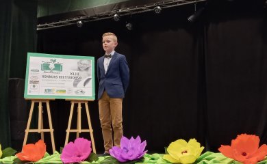 ELIMINACJE GMINNE XLIII KONKURSU RECYTATORSKIEGO „KURPIE ZIELONE W LITERATURZE”